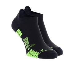 INOV8 TrailFly Sock Low – Șosete de alergare trail scurte, 2 perechi - Negru