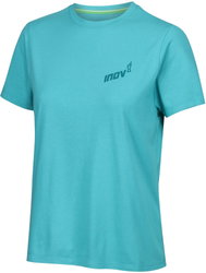 INOV8 Graphic Tee SS Brand W – Tricou din bumbac cu imprimeu - Verde