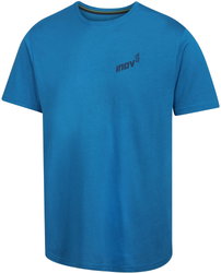 INOV8 Graphic Tee SS Brand – Tricou din bumbac cu imprimeu - Albastru