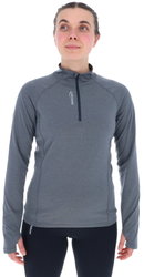 INOV8 Active HZ Midlayer W – Bluză de alergare cu fermoar scurt - Gri