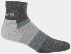 INOV8 Merino Mid Sock – Șosete de alergare cu lână merinos - Gri