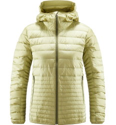 Haglöfs Micro Nordic Down Hood W – Geacă din puf cu glugă - Verde deschis