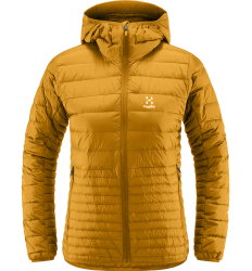 Haglöfs Micro Nordic Down Hood W – Geacă din puf cu glugă - Galben