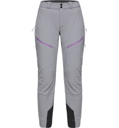 Haglöfs Discover Touring Pant W – Pantaloni softshell pentru tură de schi - Gri Concrete