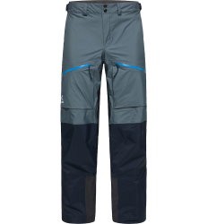 Haglöfs Vassi Touring GTX Pant – Pantaloni GORE-TEX pentru tură de schi - Albastru Steel Blue/Tarn Blue
