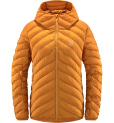 Haglöfs Särna Mimic Hood W – Geacă izolată Mimic cu glugă - Galben Desert Yellow