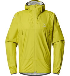 Haglöfs L.I.M Proof Jacket – Geacă impermeabilă ultraușoară - Verde Aurora