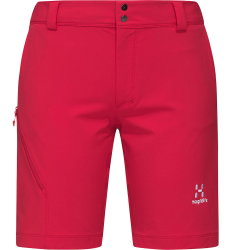 Haglöfs Morän Shorts W – Pantaloni scurți softshell outdoor - Roșu