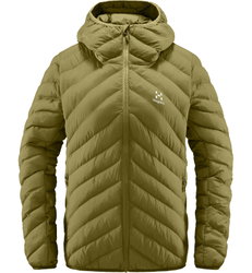 Haglöfs Särna Mimic Hood W – Geacă izolată Mimic cu glugă - Verde Olive Green