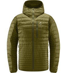 Haglöfs Micro Nordic Down Hood – Geacă din puf cu glugă - Verde Olive Green