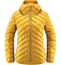 Haglöfs Särna Mimic Hood W – Geacă izolată Mimic cu glugă - Galben