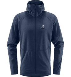 Haglöfs Skuta Hood – Hanorac outdoor mediu - Albastru închis Tarn Blue