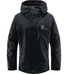 Haglöfs Astral GTX Jacket – Geacă impermeabilă GORE-TEX pentru schi și munte - Negru True Black