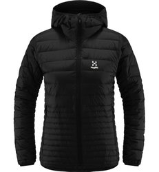 Haglöfs Micro Nordic Down Hood W – Geacă din puf cu glugă - Negru True Black