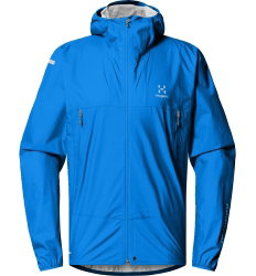 Haglöfs L.I.M Proof Jacket – Geacă impermeabilă ultraușoară - Albastru Electric Blue