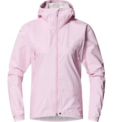 Haglöfs L.I.M Proof Jacket W – Geacă impermeabilă ultraușoară - Roz Fresh Pink