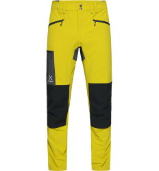 Haglöfs Rugged Slim Pant – Pantaloni softshell outdoor - Verde deschis/negru