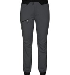 Haglöfs L.I.M Fuse Pant W – Pantaloni outdoor ultraușori - Gri închis Magnetite
