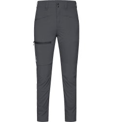 Haglöfs Lite Slim Pant W – Pantaloni outdoor ușori de vară - Gri