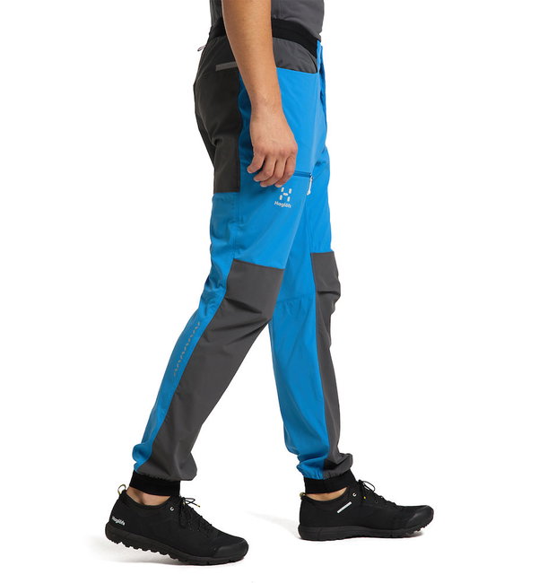 Haglöfs L.I.M Rugged Pant – Pantaloni outdoor ușori - Albastru/gri