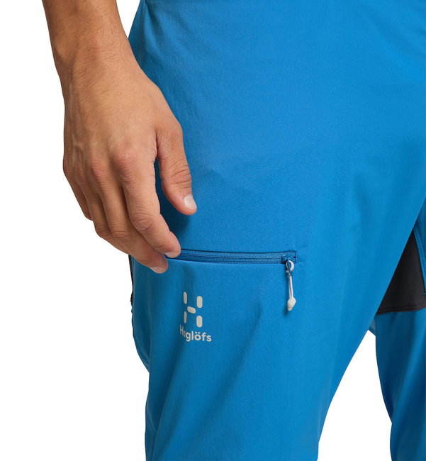 Haglöfs L.I.M Rugged Pant – Pantaloni outdoor ușori - Albastru/gri