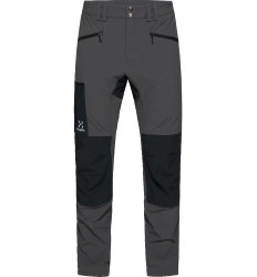 Haglöfs Rugged Slim Pant – Pantaloni softshell outdoor - Gri/negru