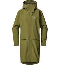Haglöfs Aria Proof Parka W – Parka impermeabilă - Verde Olive Green