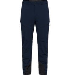 Haglöfs Discover Touring Pant – Pantaloni softshell pentru tură de schi - Albastru închis Tarn Blue