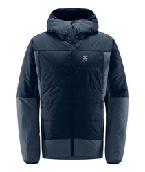 Haglöfs Mimic Silver Hood – Geacă izolată Mimic Silver cu glugă - Albastru Steel Blue/Tarn Blue