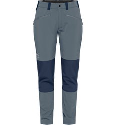 Haglöfs Chilly Softshell Pant W – Pantaloni softshell de iarnă - Albastru Steel Blue/Tarn Blue