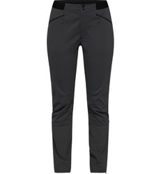 Haglöfs L.I.M Hybrid Softshell Pant W – Pantaloni softshell hibrizi pentru tură de schi - Gri închis Magnetite