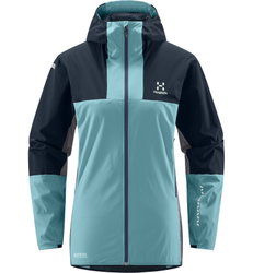 Haglöfs L.I.M Alpha Hood W – Geacă izolată ușoară cu glugă - Albastru Frost blue/Tarn blue