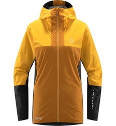 Haglöfs L.I.M Alpha Hood W – Geacă izolată ușoară cu glugă - Galben Desert Yellow/Sunny Yellow