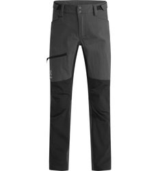 Haglöfs Rugged Pant Junior – Pantaloni outdoor pentru copii - Gri Magnetite/True Black