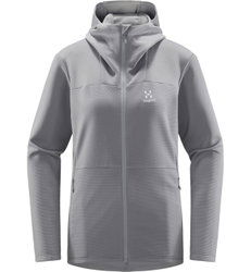 Haglöfs Willow Mid Hood W – Hanorac outdoor - Gri Concrete