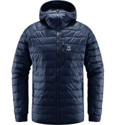 Haglöfs Spire Mimic Hood – Geacă izolată Mimic cu glugă - Albastru închis Tarn Blue Solid
