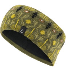 Haglöfs Mountain Jacquard Headband – Bentiță caldă - Verde