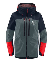 Haglöfs Spitz GTX PRO Jacket W – Geacă GORE-TEX PRO pentru alpinism - Albastru Steel Blue/Tarn Blue
