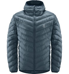Haglöfs Särna Mimic Hood – Geacă izolată Mimic cu glugă - Albastru Steel Blue