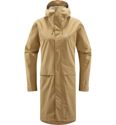 Haglöfs Aria Proof Parka W – Parka impermeabilă - Bej Sand