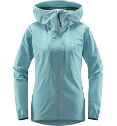 Haglöfs Discover Touring Jacket W – Geacă softshell pentru tură de schi - Albastru deschis Frost Blue