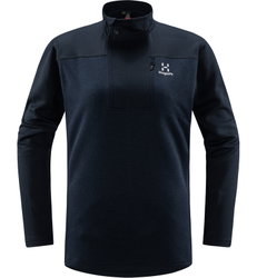 Haglöfs ROC Flash Mid Halfzip W – Bluză tehnică de cățărare cu fermoar scurt - Albastru închis Tarn Blue