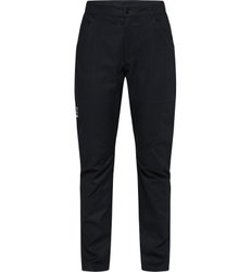 Haglöfs ROC Hemp Pant W – Pantaloni de cățărare din bumbac organic și cânepă - Negru True Black