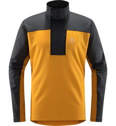 Haglöfs ROC Flash Mid Halfzip – Bluză tehnică de cățărare cu fermoar scurt - Galben