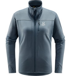 Haglöfs ROC Spitz Mid Jacket W – Geacă strat intermediar tehnic - Albastru Steel Blue