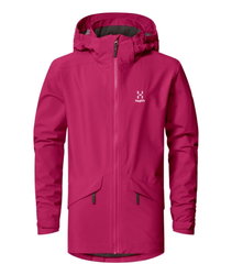 Haglöfs Husk Jacket Junior – Geacă impermeabilă pentru copii - Roz