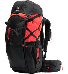 Haglöfs L.I.M ZT 55L – Rucsac de trekking 55 L - Negru/roșu