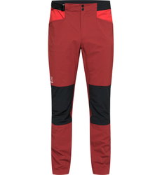 Haglöfs ROC Spitz Pant – Pantaloni de cățărare - Roșu Corrosion/Zenith Red