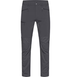 Haglöfs Lite Slim Pant – Pantaloni de drumeție ușori - Gri închis Magnetite