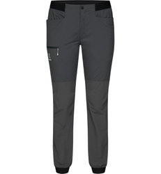 Haglöfs L.I.M Rugged Pant W – Pantaloni outdoor ușori - Gri închis Magnetite
